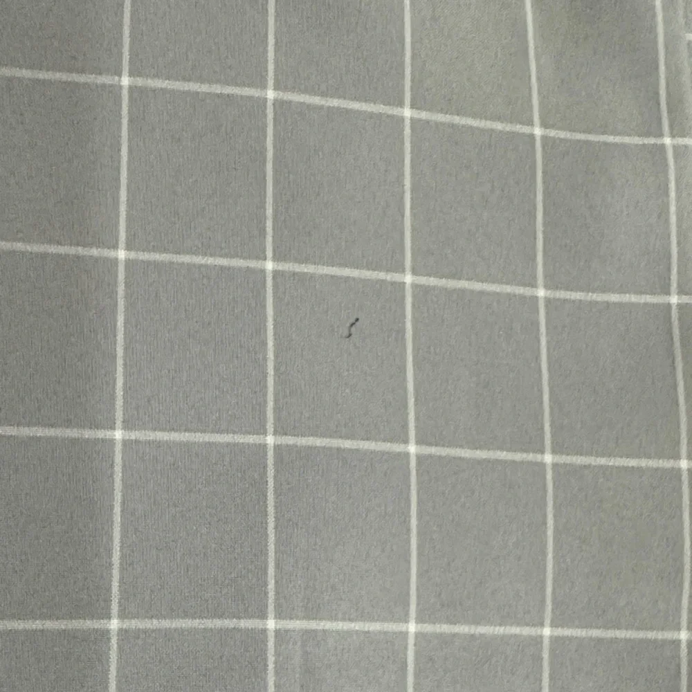 Ank Rouge Japan brand schoolgirl Gray Plaid Long Sleeve Dress White Collar - Picture 9 of 9